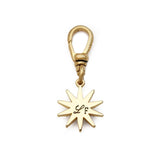 Electra Star Charm - Gold & Pearl