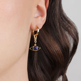 Frost Fine Diamond Evil Eye Charm
