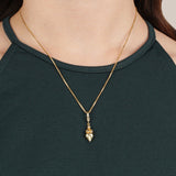 Frost Fine Diamond Hamsa Charm