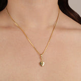 Frost Fine Heart of Gold Charm