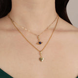 Frost Fine Heart of Gold Charm