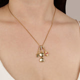 Frost Fine Hourglass Charm