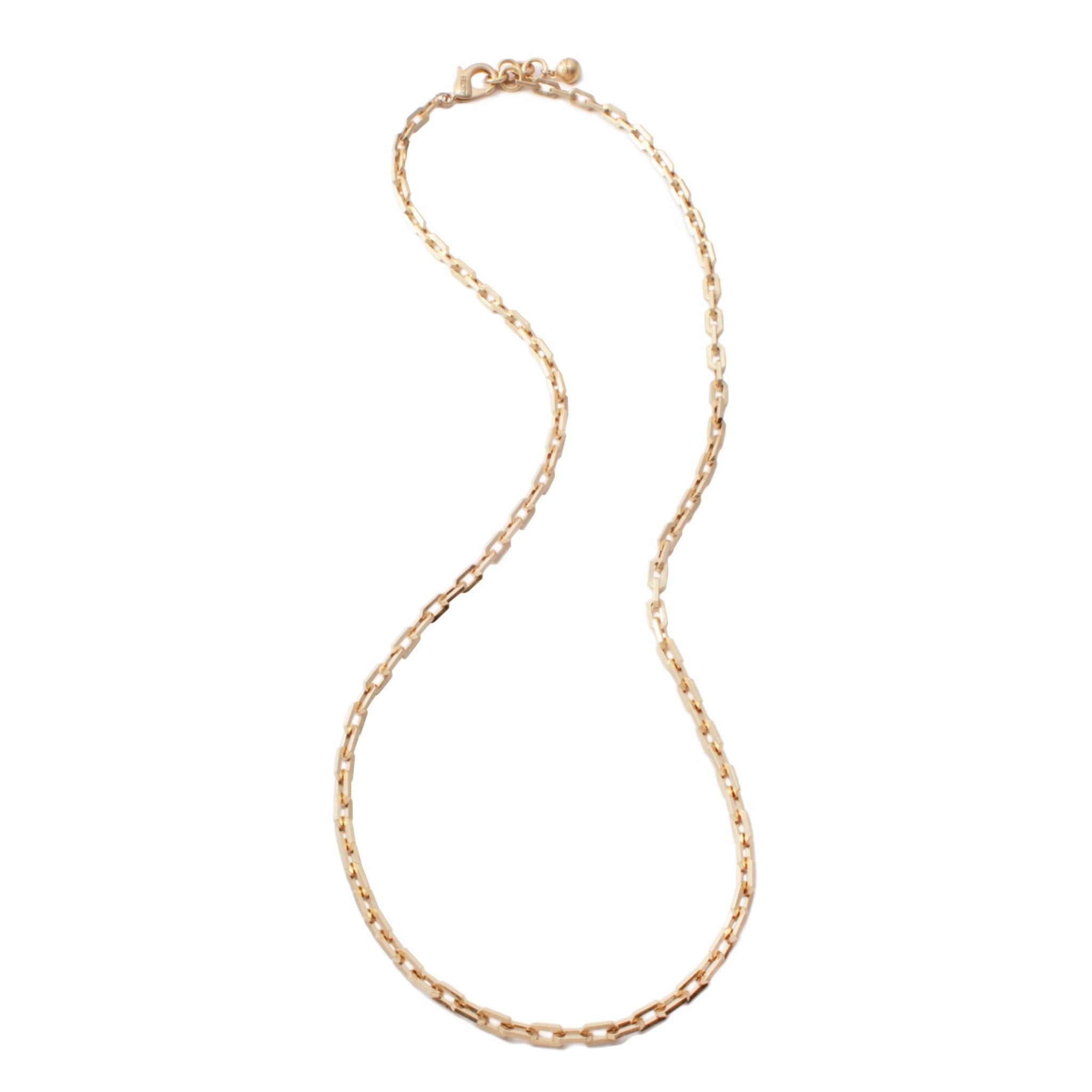 Plaza Edge Link Necklace Base - Long - Lulu Frost
