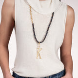 Plaza Long Peacock Pearl Chain Necklace Base