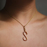 Plaza Mini Cable Link Necklace Base - Gold