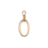 Plaza Number Charm #0 Small