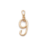 Plaza Number Charm #9 Small