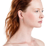 Zodiacs 14K & Diamond Pisces + Water Stud Set